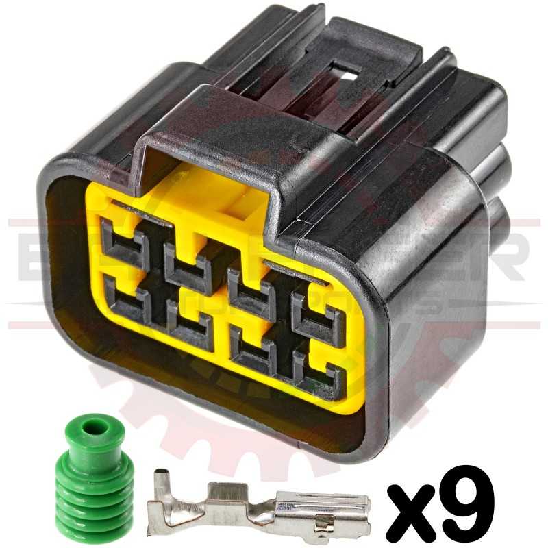 8 Way Furukawa RFW Connector Plug Kit for Suzuki DR650 CDI Box