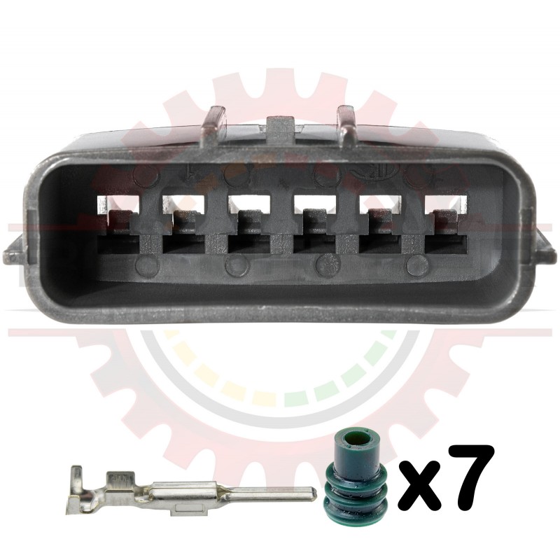 6 Way RS Series Receptacle Connector Kit