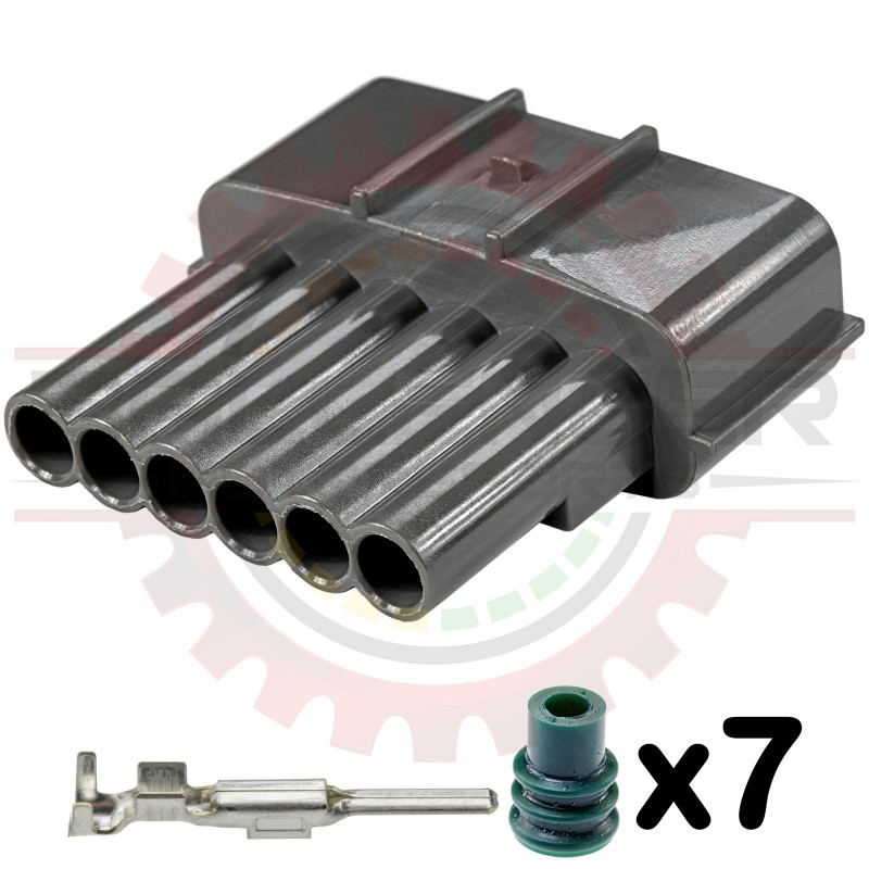 6 Way RS Series Receptacle Connector Kit