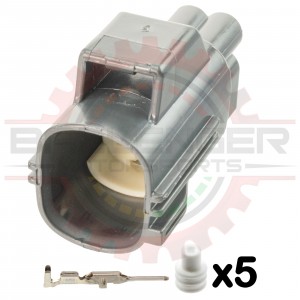 4 Way NC Miata MX-5 Rear Oxygen sensor Receptacle Kit