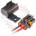 GM Delphi / Packard - ATO fuse holder Pigtail, 2-way Metripack 630 Plug Connector,  pull to seat (12 - 10 gauge) ATO Fuse