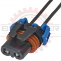 GM Delphi / Packard - 2 way metripack 280 connector plug pigtail for HB3 / 9005 / 9145 / 9155 bulb / headlight