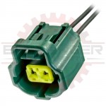 2 Way SSC Plug Pigtail, Green