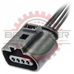 4 Way Connector Plug Pigtail for Bosch Coils & Sensors VW# 1J0973704