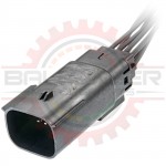 8 Way Dodge Oxygen Sensor Receptacle Pigtail