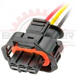 3-way Sealed Plug Bosch BDK Connector Pigtail for Diesel Injection Pump & Cummins Fuel Rail