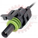 1 Way Weatherpack Connector Plug Pigtail