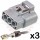 3 Way Sumitomo 4.8mm TS187 Series Connector Plug Pigtail