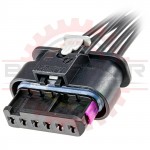 6 Way Connector Pigtail for Dodge, Mercedes DBW Throttle Bodies