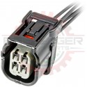 4 Way Sumitomo HV 040 Black Plug Connector Pigtail