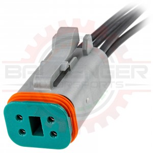 Deutsch DT/AT 4 Way Connector Plug Pigtail