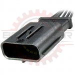 6 Way Toyota 90980-12303 Receptacle Connector Pigtail for DBW Accelerator Pedal Sensor