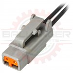 Deutsch DTM/ATM 2 Way Connector Plug Pigtail