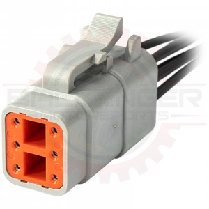 Deutsch DTM/ATM 6 Way Connector Plug Pigtail