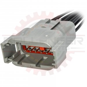 Deutsch DTM/ATM 12 Way Connector Receptacle Pigtail