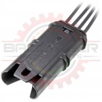 4 Way Connector Receptacle Pigtail for BMW Sensors