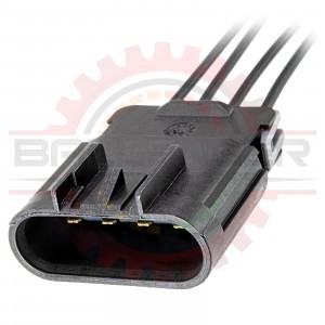 4 Way Delphi GT 280 Receptacle Connector Pigtail