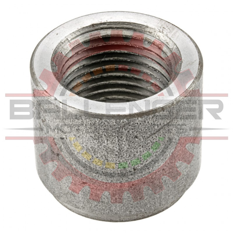 Extended Steel Wideband O2 Sensor Fitting (less restriction in small diameter pipes) - Weld in type - Female Nut