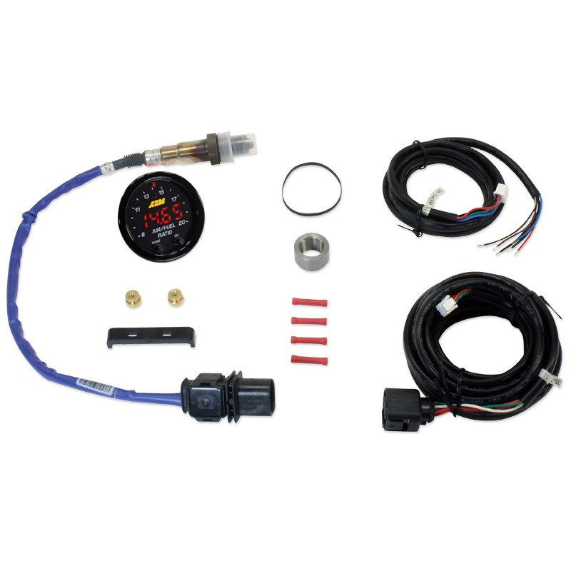 AEM X-Series Wideband UEGO AFR Sensor Controller Gauge Kit - Wideband ...