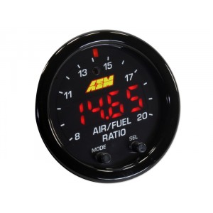 AEM X-Series Wideband UEGO AFR Sensor Controller Gauge Kit - Wideband O2 - w/ Sensor - PN 30-0300 LSU 4.9