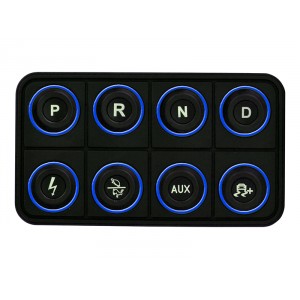 AEM EV 8-Button CAN Keypad (PN 30-8400)