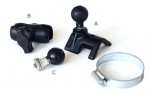 SmartyCam V-bracket mount kit for 1 to 2.1 inches Ø bar