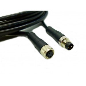 CAN bus Extension Cable, M8 4P Female to M8 4P Male