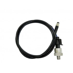 150 psi / 10 bar Pressure Sensor + Delphi GT150 3 Pin to M8 Male, 2 meter