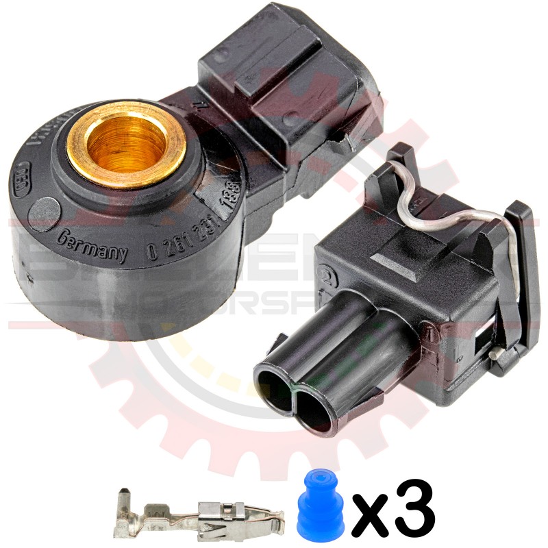 Bosch Motorsports KS4-P Knock / Detonation Sensor with Connector Kit