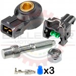 Bosch Motorsports KS4-P Knock / Detonation Sensor with Connector Kit and Mounting Hardware