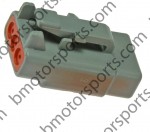 Deutsch DTM 3 way plug, orange