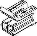 GM Delphi / Packard - 4L60E 3-2 downshift solenoid connector, harness side